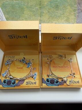 Buyers Choice: Disney Stitch Charm Bracelet - Ohana or Ohana Family